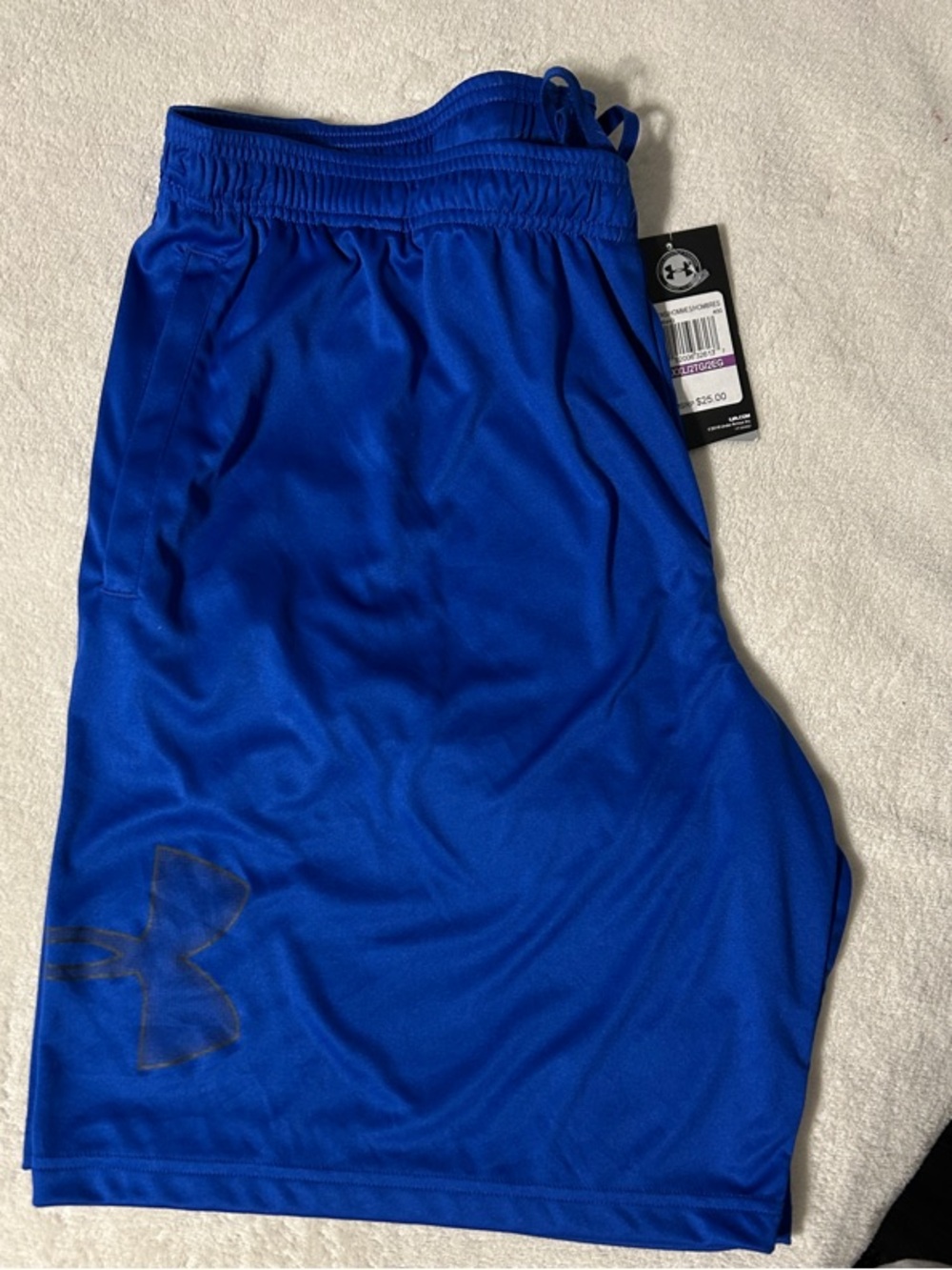 Under Armour Men’s Royal Blue Athletic Shorts